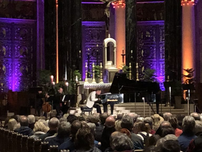 Steven C has built a following for his annual Christmas Together concerts at the Cathedral of Saint Paul.